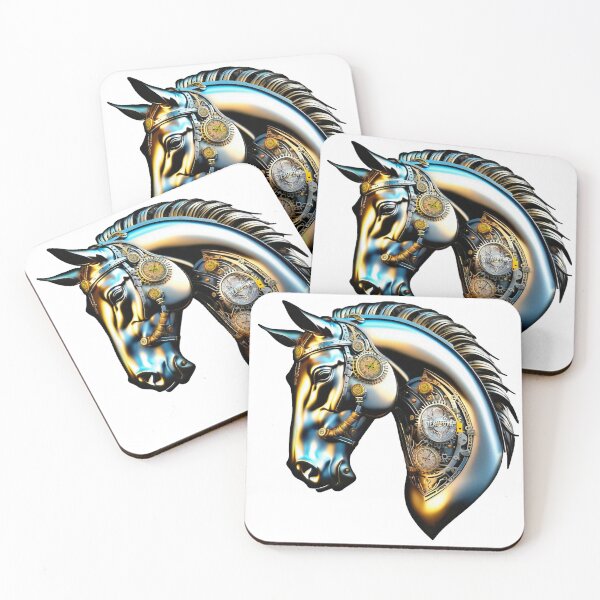 Item preview, Steampunk Retro style Horse designed and sold by Drone-tees.