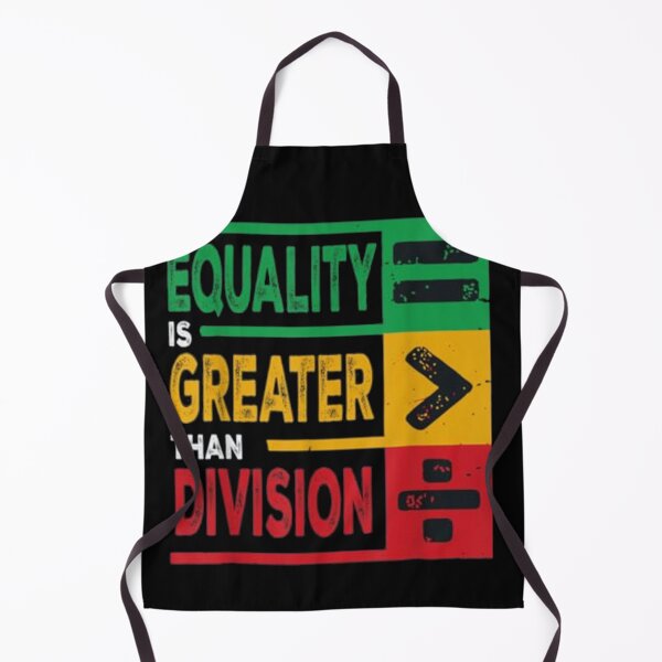 Item preview, Equality Is Greater Than Division Math Black History Month designed and sold by studiopekepeke.