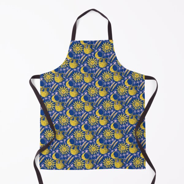 Item preview, Mediterranean Sun & Moon – Whimsical Coastal Pattern Illustration Jemma Jamie Skidmore designed and sold by Jemma Jamie Skidmore.