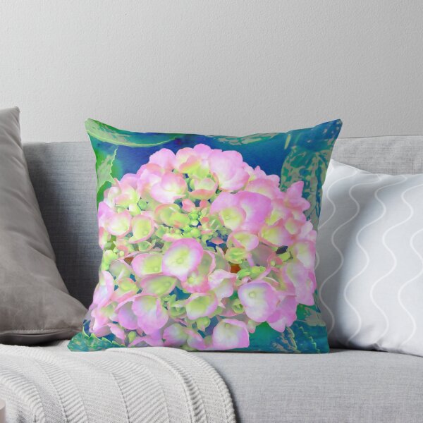 Item preview, Purple Hydrangea Photograph Aquarelle Filter designed and sold by Shannon Greve.