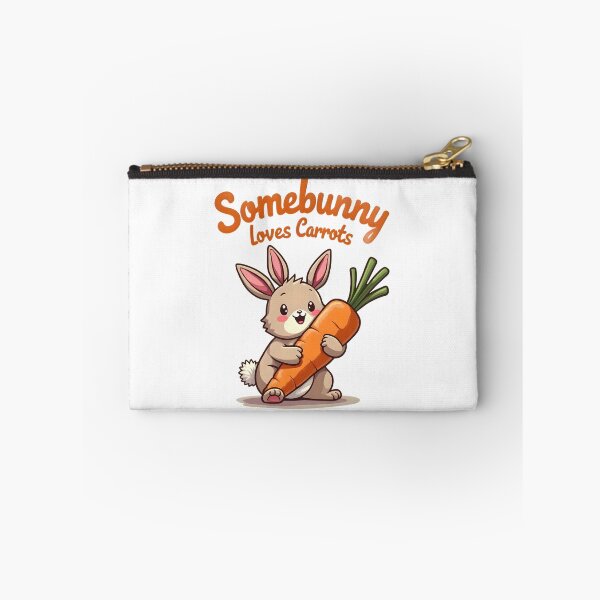Item preview, Somebunny Loves Carrots designed and sold by Stickera Hub.