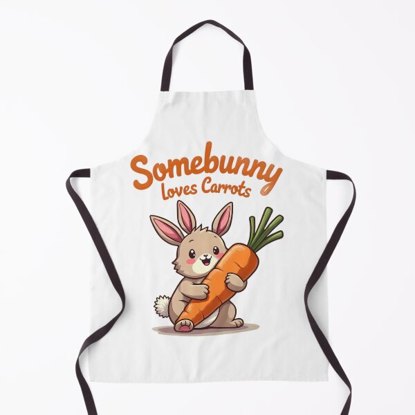 Item preview, Somebunny Loves Carrots designed and sold by Stickera Hub.