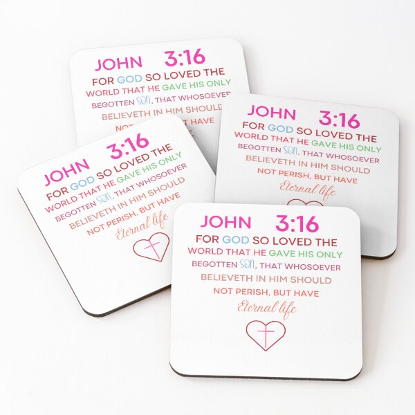 Item preview, John 3:16 designed and sold by BlessedHandsDesigns.