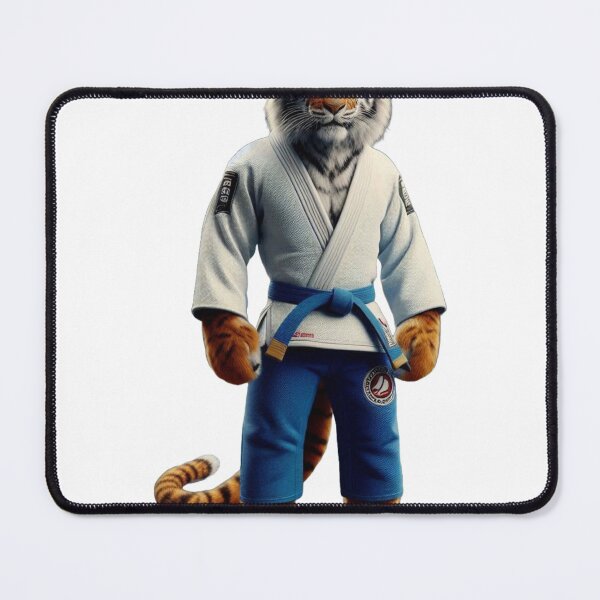 Item preview, Ferocious Tiger in Brazilian Jiu-Jitsu GI designed and sold by Martial-Art-23.