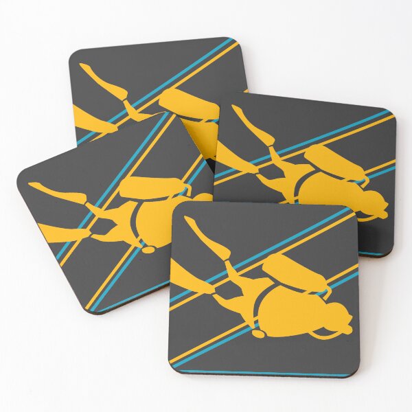 Item preview, Dave the Diver - Diving Flag Outline designed and sold by Pixel Perfect Designs.