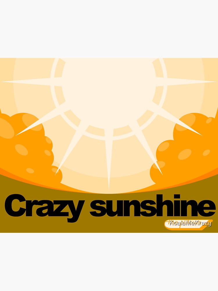 "Crazy Sunshine FLCL The Pillows" Sticker for Sale by KoalaMeKrazy