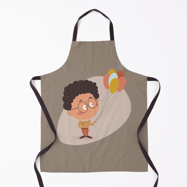 Item preview, a boy holding a bunch of balloons in his hand designed and sold by WonderworkLI.