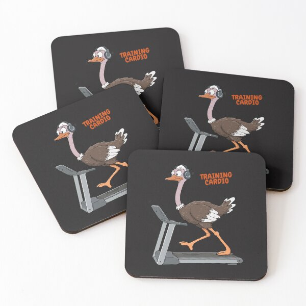 Item preview, A fun product for fans of Ostrich and Sports- Treaning Cardio designed and sold by Gadget80.