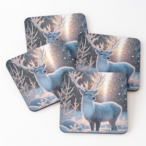 Item preview, Ice Stag designed and sold by Pines & Starlight.