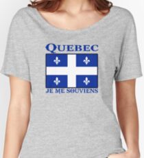 quebec canada je me souviens montreal T-shirts coupe relax