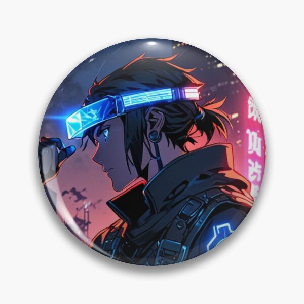 Item preview, Cyberpunk Game Character designed and sold by TondoMeander.