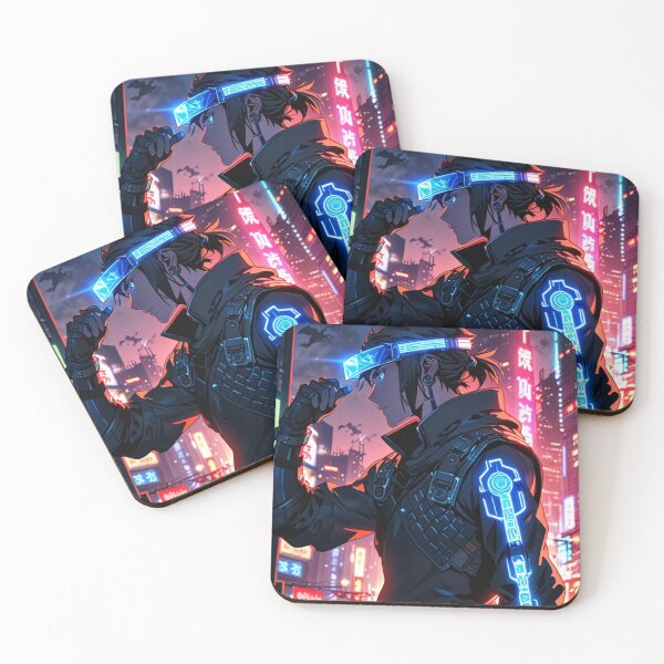 Item preview, Cyberpunk Game Character designed and sold by TondoMeander.