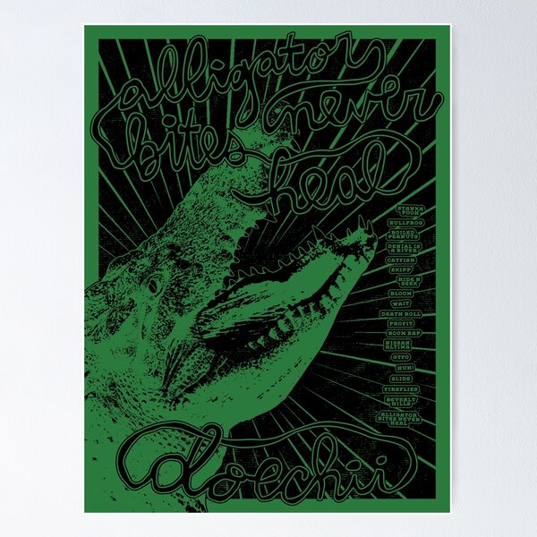 Item preview, Doechii Alligator Bites Never Heal Design designed and sold by gogster.