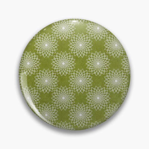 Item preview, Mandala - White on Green designed and sold by pixypalette.