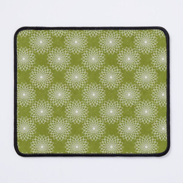 Item preview, Mandala - White on Green designed and sold by pixypalette.