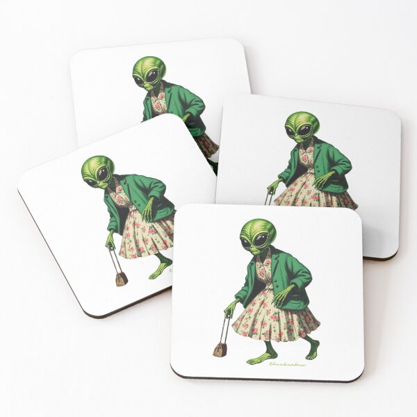 Item preview, Old Alien Lady designed and sold by BUABUABUA.