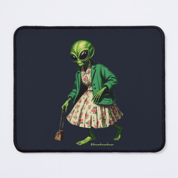 Item preview, Old Alien Lady designed and sold by BUABUABUA.