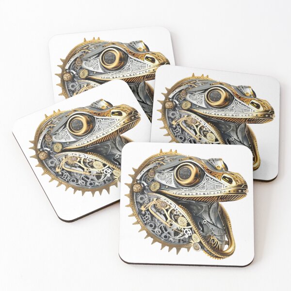 Item preview, Steampunk Retro style Lizard designed and sold by Drone-tees.