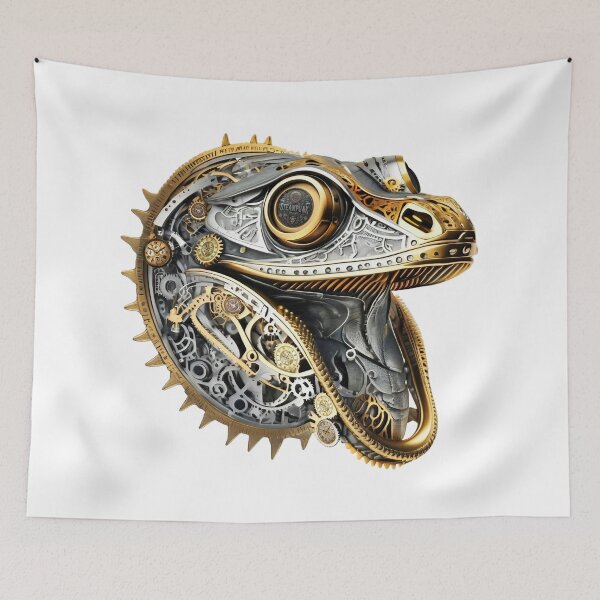 Item preview, Steampunk Retro style Lizard designed and sold by Drone-tees.
