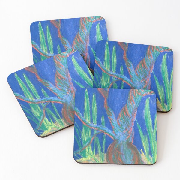 Item preview, Abstract Botanical Pastel Drawing designed and sold by Shannon Greve.