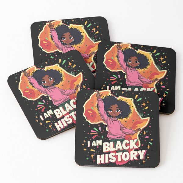 Item preview, I Am Black History Kids Girls Women Black History Month designed and sold by studiopekepeke.