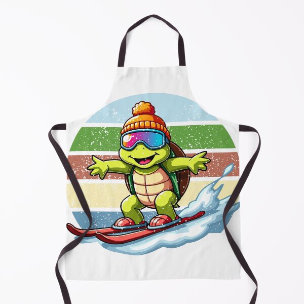 Item preview, Turtle Skiing - Cute Turtle Winter Sports designed and sold by JessArty ⭐⭐⭐⭐⭐.