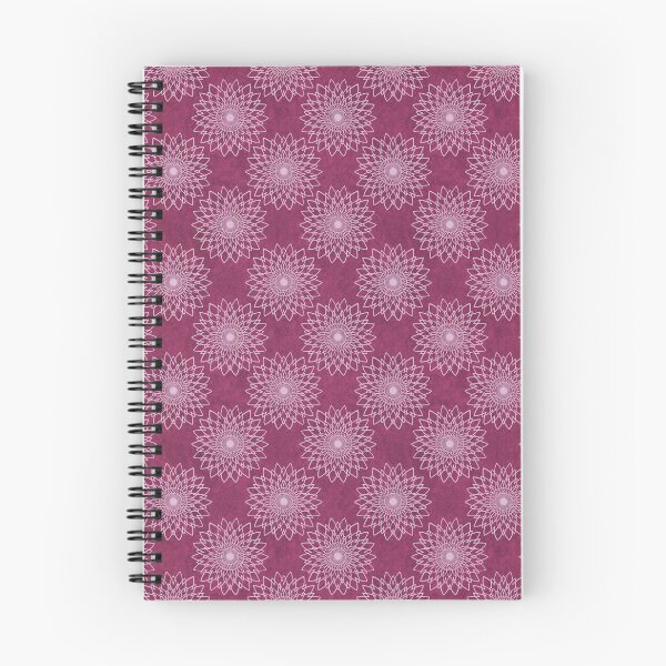 Item preview, Mandala - White on Magenta designed and sold by pixypalette.