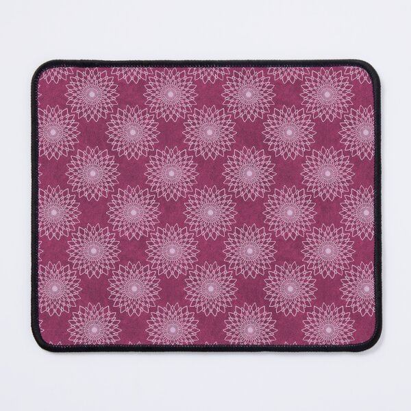 Item preview, Mandala - White on Magenta designed and sold by pixypalette.