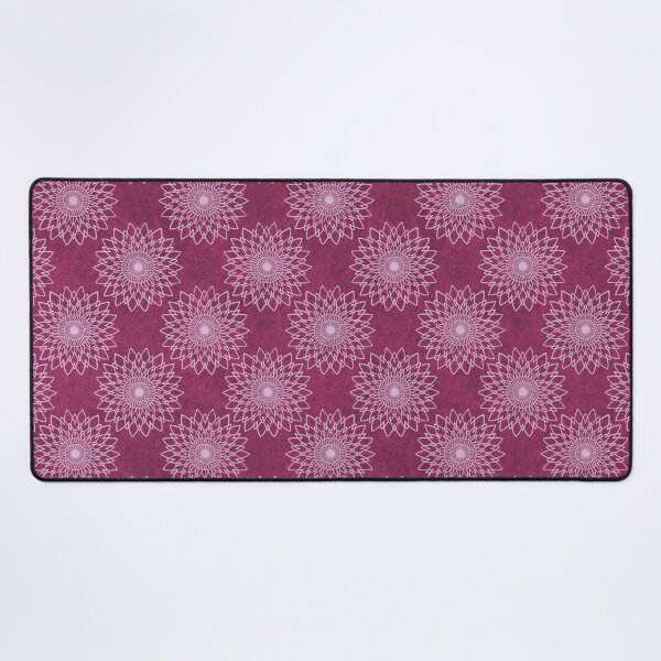 Item preview, Mandala - White on Magenta designed and sold by pixypalette.