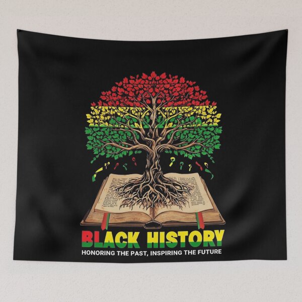 Item preview, Honoring Past Inspiring Future Men Women Black History Month designed and sold by studiopekepeke.