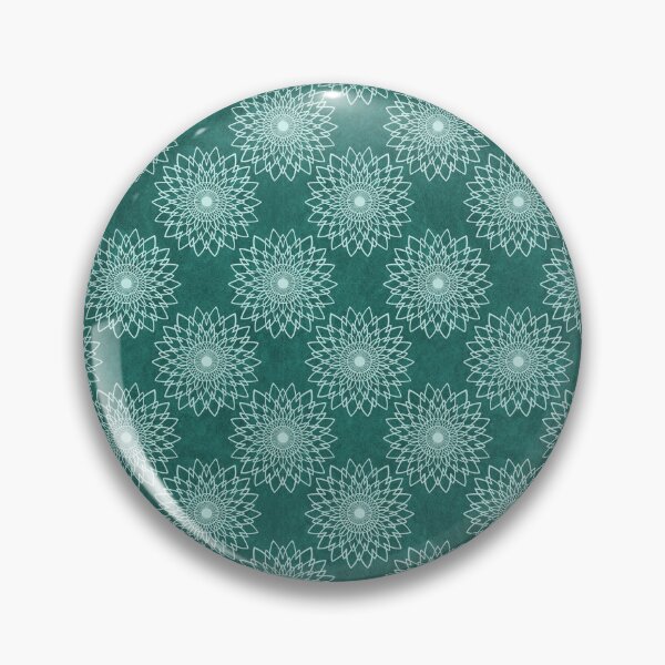 Item preview, Mandala - White on Teal designed and sold by pixypalette.