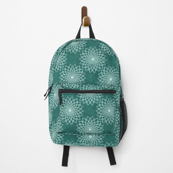 Item preview, Mandala - White on Teal designed and sold by pixypalette.