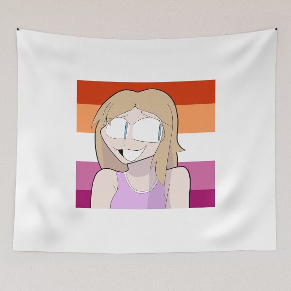 Item preview, sally lesbian flag version  designed and sold by MaskeMasker04.