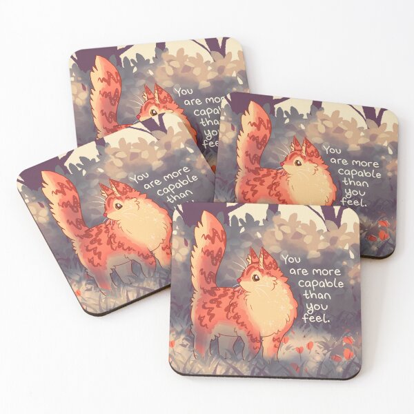 Item preview, "You Are More Capable Than You Feel" Orange Cat designed and sold by thelatestkate.
