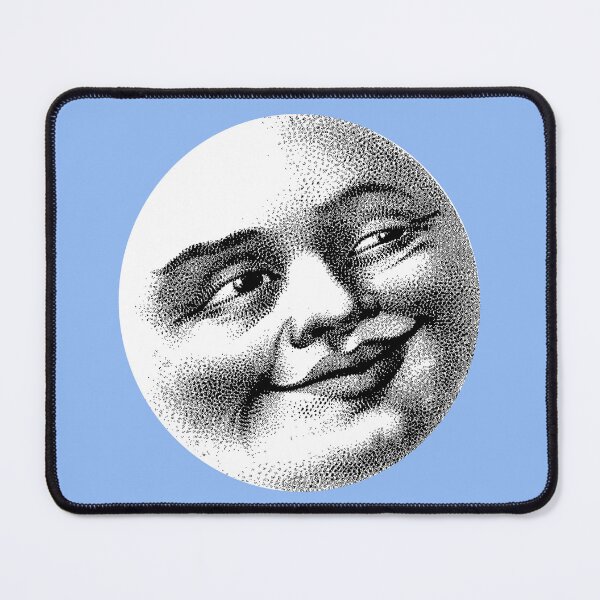 Item preview, Large Funny Moon Face designed and sold by Pixelchicken.