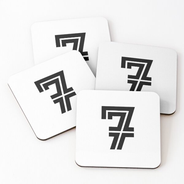 Item preview, No. 7 / Player Number Seven / Football Player Number 7 (Black) designed and sold by STUDIO-72.