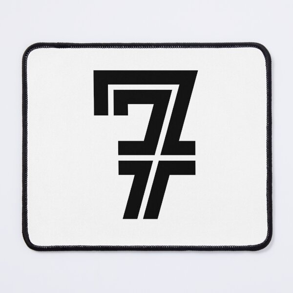 Item preview, No. 7 / Player Number Seven / Football Player Number 7 (Black) designed and sold by STUDIO-72.