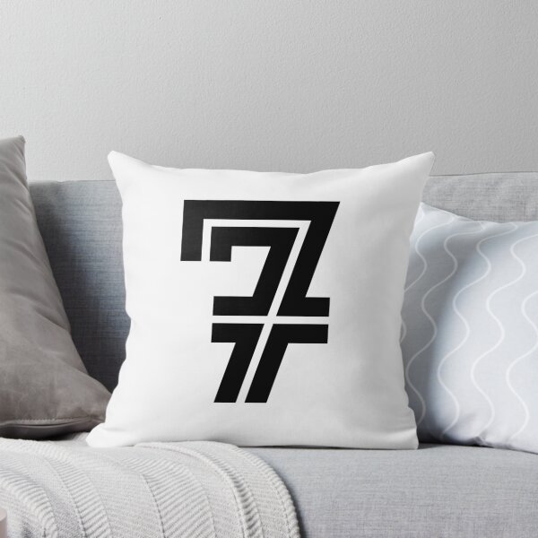 Item preview, No. 7 / Player Number Seven / Football Player Number 7 (Black) designed and sold by STUDIO-72.