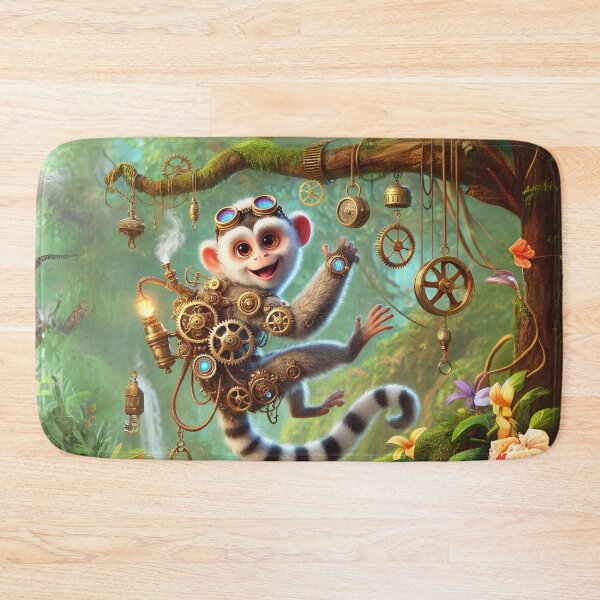 Item preview, Steampunk White-Faced Capuchin designed and sold by Sillytoe.