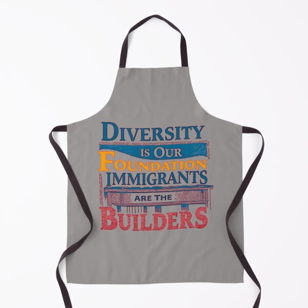 Item preview, Diversity Is Our Foundation, Immigrants Are The Builders: Together We Create Stronger Communities" designed and sold by elynne9.
