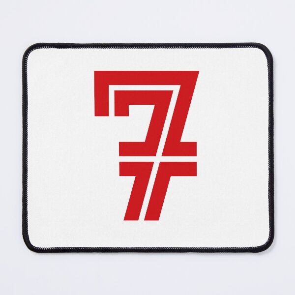 Item preview, No. 7 / Player Number Seven / Football Player Number 7 (Red) designed and sold by STUDIO-72.