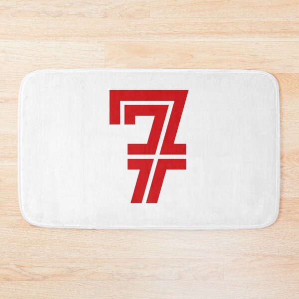 Item preview, No. 7 / Player Number Seven / Football Player Number 7 (Red) designed and sold by STUDIO-72.