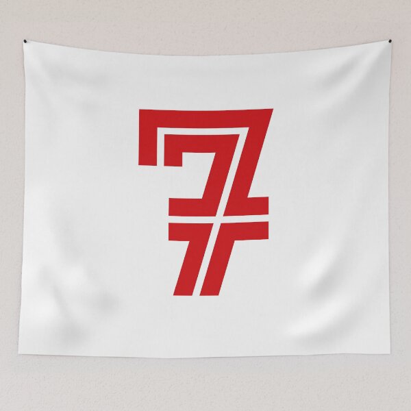 Item preview, No. 7 / Player Number Seven / Football Player Number 7 (Red) designed and sold by STUDIO-72.