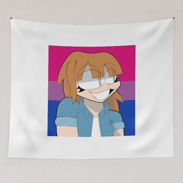 Item preview, stretch bi flag version  designed and sold by MaskeMasker04.