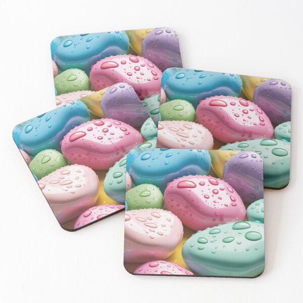 Item preview, Pastel Stones Covered by Droplets of Water designed and sold by AlinaSCorner.