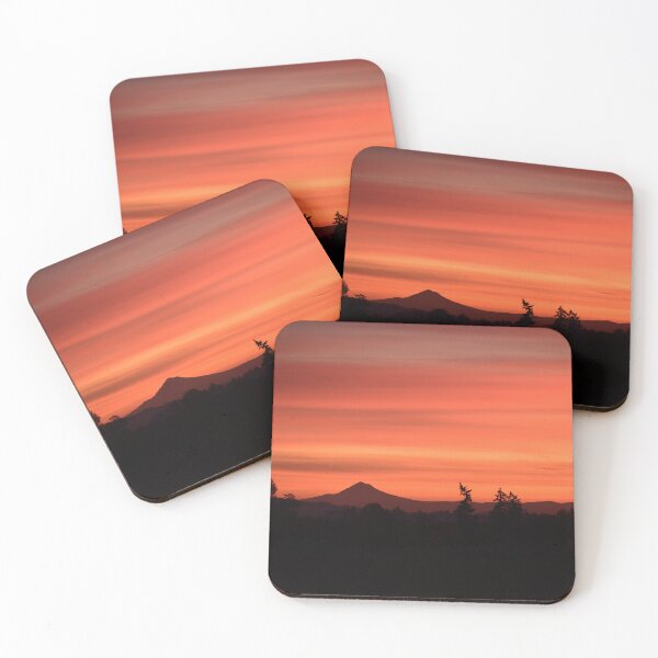 Item preview, Mt Hood - Amanecer rosado designed and sold by ErynFalasDesign.