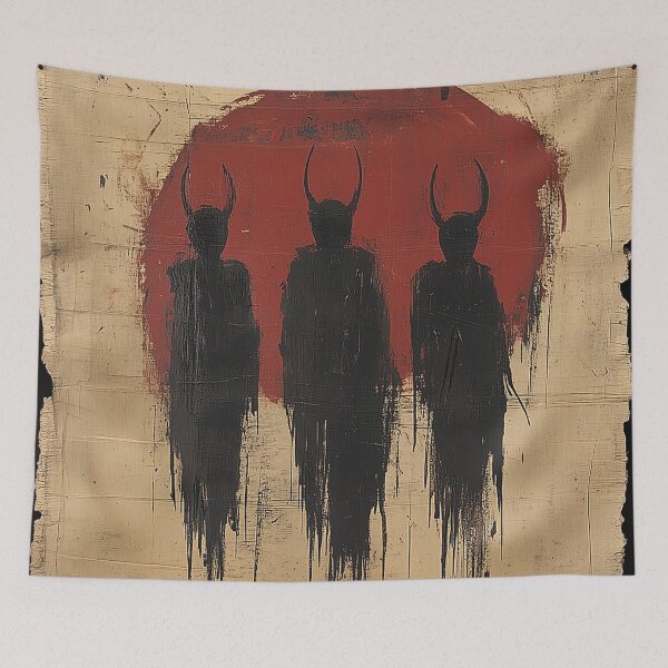 Item preview, Occult Shadows Under the Blood Moon designed and sold by MysticArtisan.