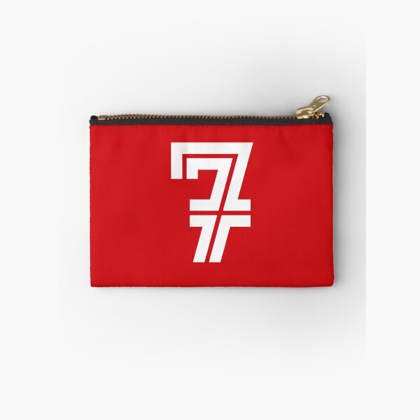 Item preview, No. 7 / Player Number Seven / Football Player Number 7 (White on Red) designed and sold by STUDIO-72.
