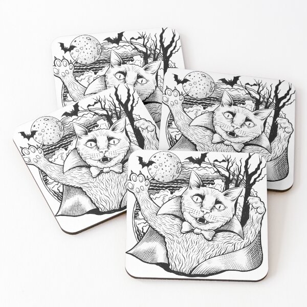 Item preview, Vampire Cat designed and sold by RGB-Ginger.