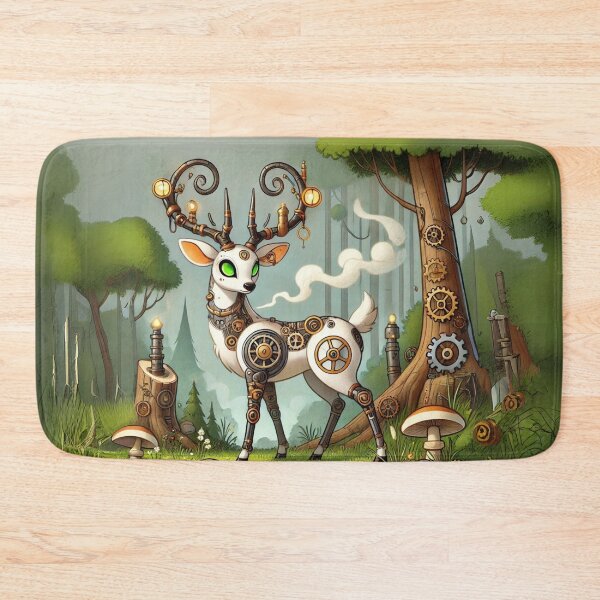 Item preview, Steampunk White-Tail Deer designed and sold by Sillytoe.